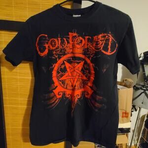 God Forbid Black Metal Band Shirt